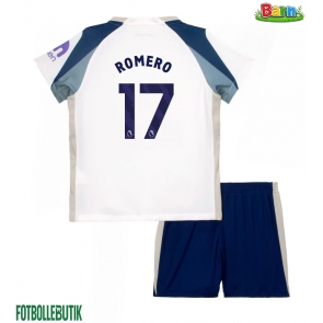 Tottenham Hotspur Cristian Romero #17 Hemmaställ Barn 2025-26 Kortärmad (+ Korta byxor)